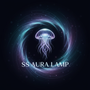 karanlıktan deniz anası lambamı kullanarak aura ambians oluşturan bir logo istiyorum aura lamp için
